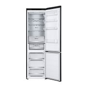 LG Хладилник c долна камера, DoorCooling+™ технология, 387L капацитет, Отворена предна врата с изглед към храната, GBV7280DEV, thumbnail 3