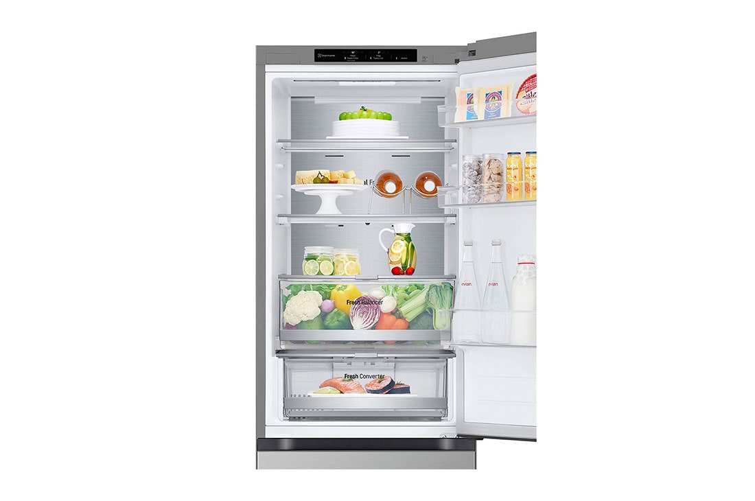 LG Хладилник c долна камера, DoorCooling+™ технология, 344L капацитет, Чекмедже с храна, GBV7180CPY, thumbnail 12