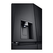 LG InstaView™ Multi-Door хладилник, DoorCooling+™, Craft Ice™ и ThinQ™ технология, 638L капацитет, Предна горна врата, отворена с изглед към храната, GMG960EVEE, thumbnail 4