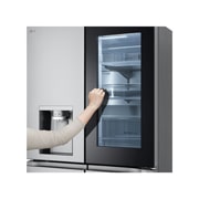 LG InstaView™ Multi-Door хладилник, DoorCooling⁺™, Craft Ice™ и ThinQ™ технология, 638L капацитет, Door cooling и LED осветление, GMG960MBEE, thumbnail 5