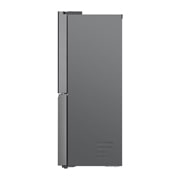 LG InstaView™ Multi-Door хладилник, DoorCooling⁺™, Craft Ice™ и ThinQ™ технология, 638L капацитет, Страничен изглед, GMG960MBEE, thumbnail 15