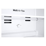 LG Хладилник c горна камера, DoorCooling<sup>+</sup>™ технология, 266L капацитет, Подробен изглед на чекмеджето, GTBV20PYGKD, thumbnail 4