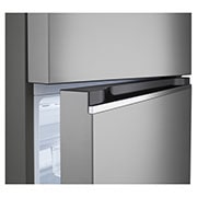 LG Хладилник c горна камера, DoorCooling<sup>+</sup>™ технология, 266L капацитет, Детайлен изглед на дръжката, GTBV20PYGKD, thumbnail 8