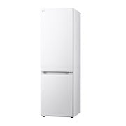 LG Хладилник c долна камера, DoorCooling+™ технология, 344L капацитет, Изглед от дясната страна, GBV3100DSW, thumbnail 14