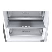 LG Хладилник c долна камера, DoorCooling+™ технология, 387L капацитет, Подробен изглед на чекмеджето, GBV7280AMB, thumbnail 6