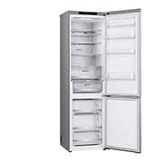 LG Хладилник c долна камера, DoorCooling+™ технология, 387L капацитет, Отворена лява врата без изглед към храната, GBV7280AMB, thumbnail 13