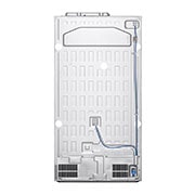 LG Side-by-Side хладилник, DoorCooling+™ технология, 635L капацитет, Задна страна, GSLV71SWTE, thumbnail 14