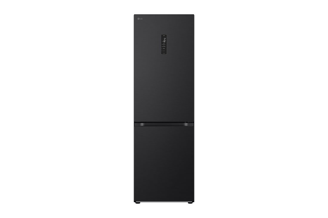 LG Хладилник c долна камера, DoorCooling+™ технология, 344L капацитет, Изглед отпред, GBV5150DEP