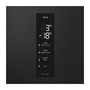 LG Хладилник c долна камера, DoorCooling+™ технология, 344L капацитет, Отворена предна врата без изглед към храната, GBV5150DEP, thumbnail 5