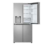 LG Multi-Door хладилник, ThinQ™ технология, 508L капацитет, Отворена предна врата без изглед към храната, GML861PYPE, thumbnail 3