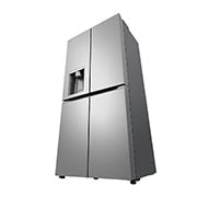 LG Multi-Door хладилник, ThinQ™ технология, 506L капацитет, Изглед от лявата страна, GML860PYFE, thumbnail 14