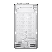 LG InstaView™ Side-by-Side хладилник, DoorCooling⁺™ и ThinQ™ технология, 655L капацитет, Задна страна, GSVV80PYLL, thumbnail 15