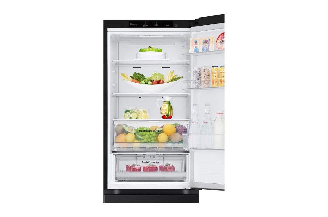 LG Хладилник c долна камера, DoorCooling+™ технология, 344L капацитет, панелен изглед, GBV3100CEP, thumbnail 9