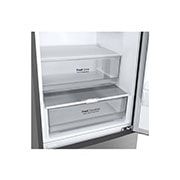 LG Хладилник c долна камера, DoorCooling+™ технология, 384L капацитет, Отворена лява врата без изглед към храната, GBP62PZNCN1, thumbnail 9