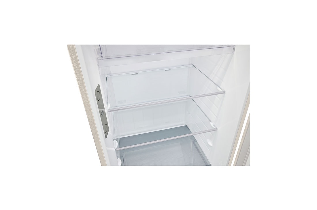 LG Хладилник c горна камера, DoorCooling+™ и ThinQ™ технология, 361L капацитет, Чекмедже без храна, GTBV44SEBKD, thumbnail 7