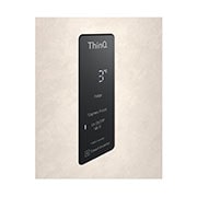LG Хладилник c горна камера, DoorCooling+™ и ThinQ™ технология, 361L капацитет, Отворена лява врата с изглед към храната, GTBV44SEBKD, thumbnail 13