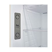 LG Хладилник c горна камера, DoorCooling+™ и ThinQ™ технология, 361L капацитет, Door cooling и LED осветление, GTBV44SEBKD, thumbnail 5