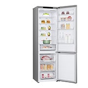 LG Хладилник c долна камера, DoorCooling+™ технология, 387L капацитет, Изглед от дясната страна, GBV22L0EPY, thumbnail 11