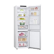 LG Хладилник c долна камера, DoorCooling+™ технология, 344L капацитет, Изглед на поставката за лед , GBV21L0ESW, thumbnail 6