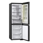 LG InstaView™ хладилник c долна камера, DoorCooling<sup>+</sup>™ и ThinQ™ технология, 349L капацитет, Отворена лява врата без изглед към храната, GBG7190CEV, thumbnail 14