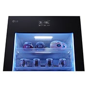 LG InstaView™ с MoodUP™ хладилник с долна камера ThinQ™ технология, 352 L капацитет, Чекмедже с храна, GBG719MDNN, thumbnail 6