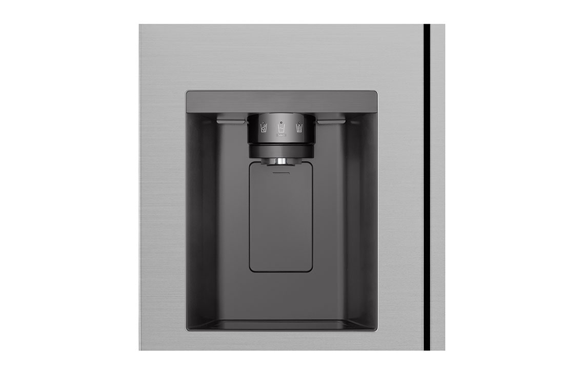 LG Door-in-Door™ Side-by-Side хладилник, 641L капацитет, Страничен изглед, GSJC41PYPE, thumbnail 12