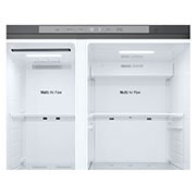 LG Door-in-Door™ Side-by-Side хладилник, 641L капацитет, Изглед от лявата страна, GSJC41PYPE, thumbnail 10