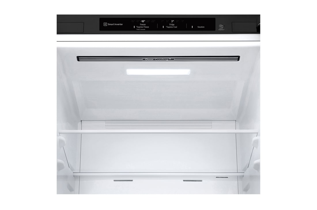 LG Хладилник c долна камера, DoorCooling+™ технология, 343L капацитет, Door cooling и LED осветление, GBF3102EEV, thumbnail 5