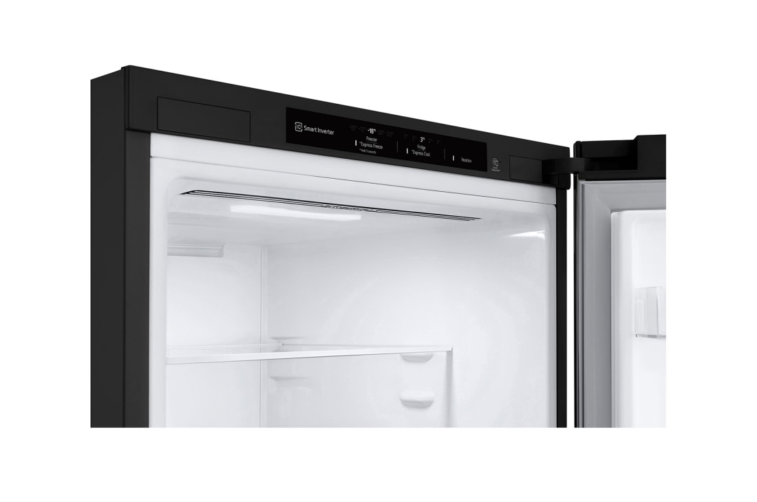 LG Хладилник c долна камера, DoorCooling+™ технология, 343L капацитет, Door cooling и LED осветление, GBF3102EEV, thumbnail 6