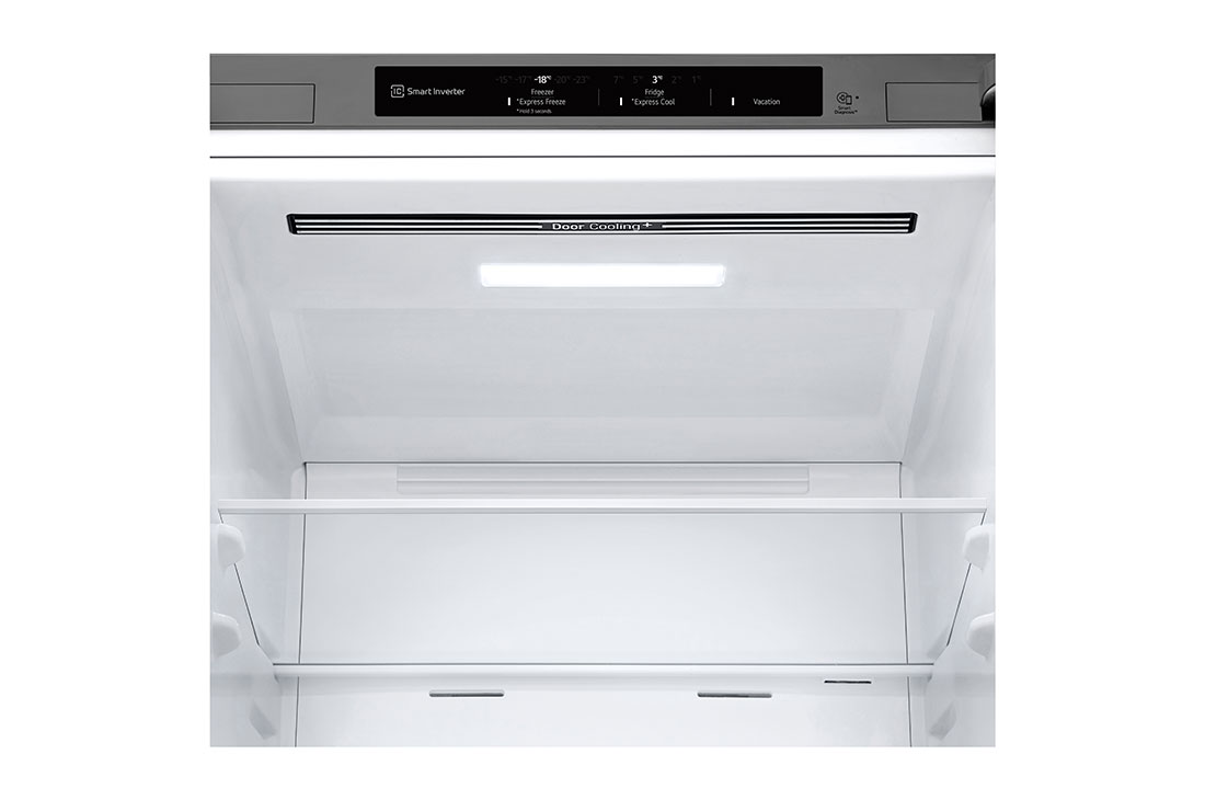 LG Хладилник c долна камера, DoorCooling⁺™ технология, 387L капацитет, Door cooling и LED осветление, GBV22NCCPY, thumbnail 5