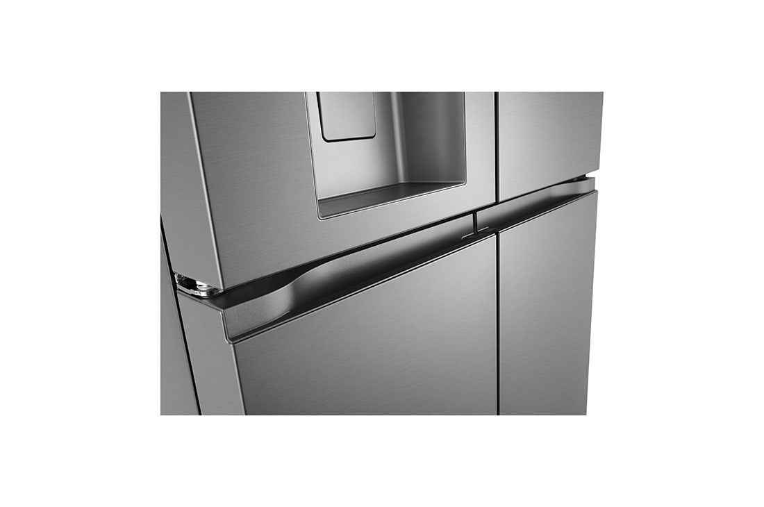 LG Multi-Door хладилник, ThinQ™ технология, 637L капацитет, Детайлен изглед на дръжката, GML960PYFE, thumbnail 10