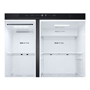 LG Door-in-Door™ Side-by-Side хладилник, 641L капацитет, Изглед на поставката за лед , GSJC41EPPE, thumbnail 9