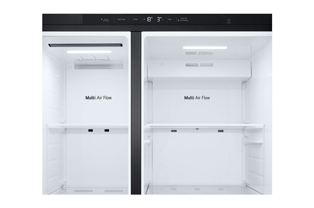 LG Door-in-Door™ Side-by-Side хладилник, 641L капацитет, Изглед на поставката за лед , GSJC41EPPE, thumbnail 9