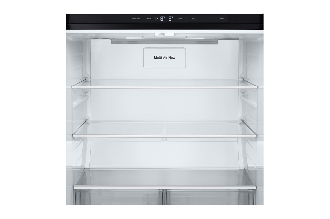 LG InstaView™ Slim Multi-Door хладилник, ThinQ™ технология, 530L капацитет, InstaView™ Slim Multi-Door хладилник, ThinQ™ технология, 530L капацитет, GMV860EPDE, thumbnail 12