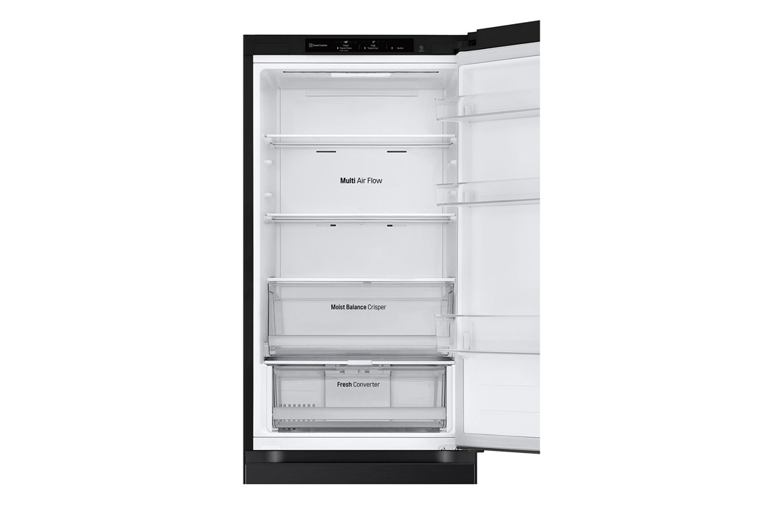 LG Хладилник c долна камера, Fresh Converter и ThinQ™ технология, 344L капацитет, Подробен изглед на чекмеджето, GBV3100AEP, thumbnail 10