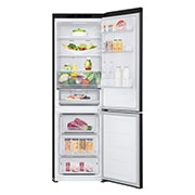 LG Хладилник c долна камера, Fresh Converter и ThinQ™ технология, 344L капацитет, Изглед от лявата страна, GBV3100AEP, thumbnail 3