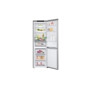 LG Хладилник c долна камера, Fresh Converter и ThinQ™ технология, 344L капацитет, Отворена лява врата без изглед към храната, GBV3100APY, thumbnail 12