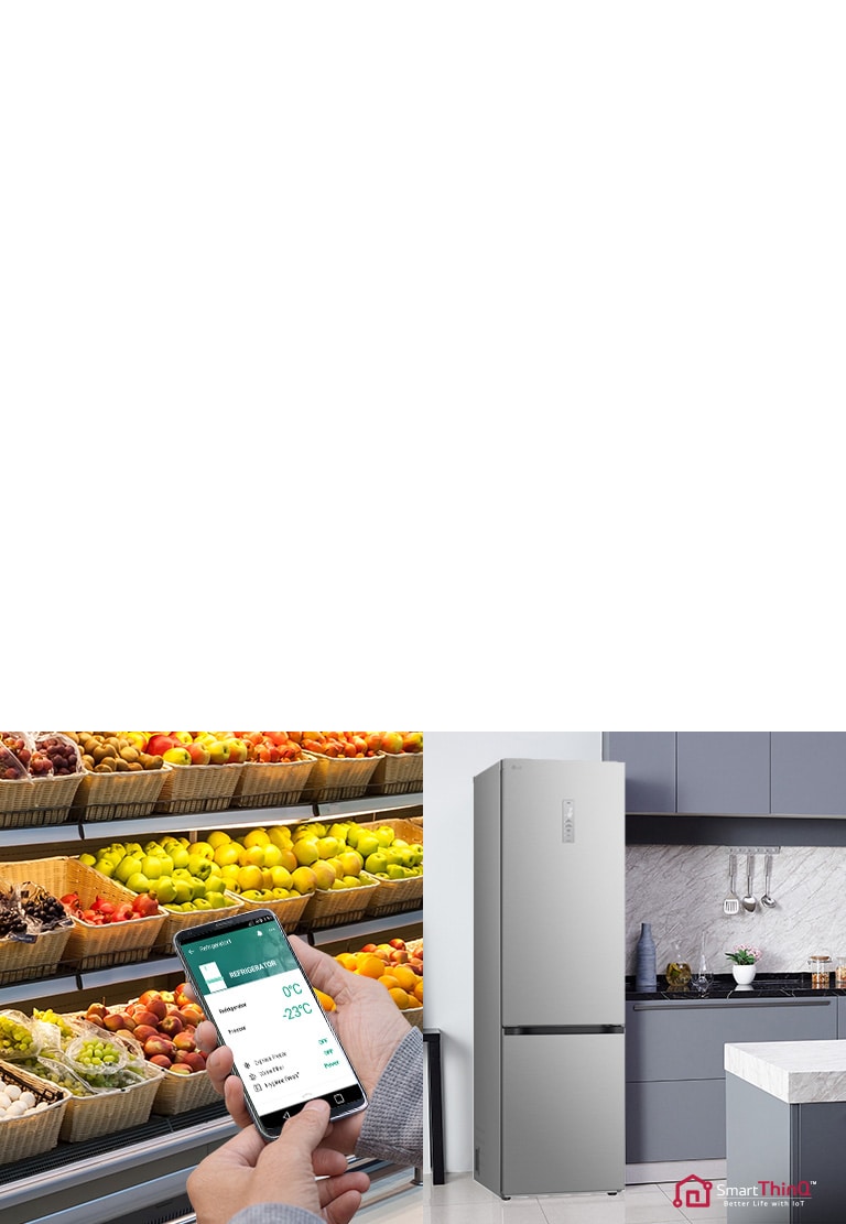 Дистанционно настройване на вашия хладилник