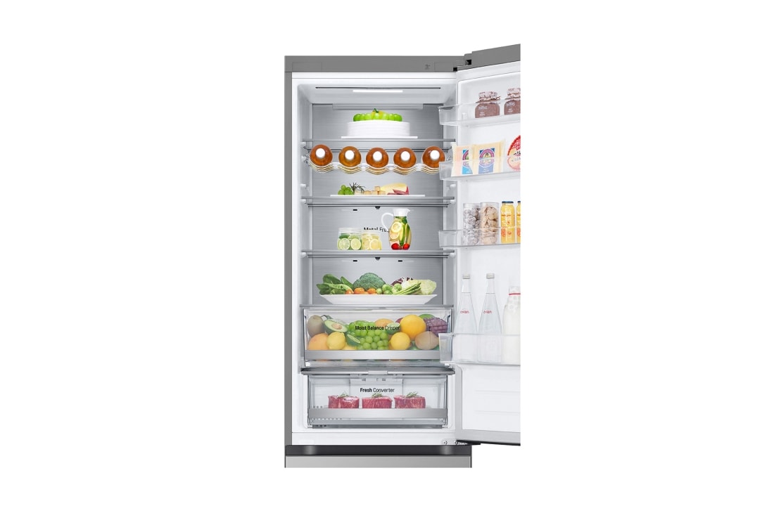 LG Хладилник c долна камера, DoorCooling+™ и ThinQ™ технология, 387L капацитет, Хладилник c долна камера, DoorCooling+™ и ThinQ™ технология, 387L капацитет, GBV5250CPY, thumbnail 9