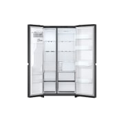 LG Side-by-Side хладилник, 641L капацитет, Отворена предна врата без изглед към храната, GSLC41EPPE, thumbnail 3