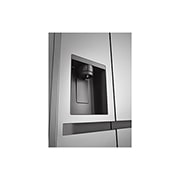 LG Side-by-Side хладилник, 638L капацитет, Изглед на поставката за лед 2, GSLC40PYPE, thumbnail 8