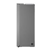 LG Side-by-Side хладилник, 664L капацитет, Детайлен изглед на дръжката, GSBC40PYPE, thumbnail 11