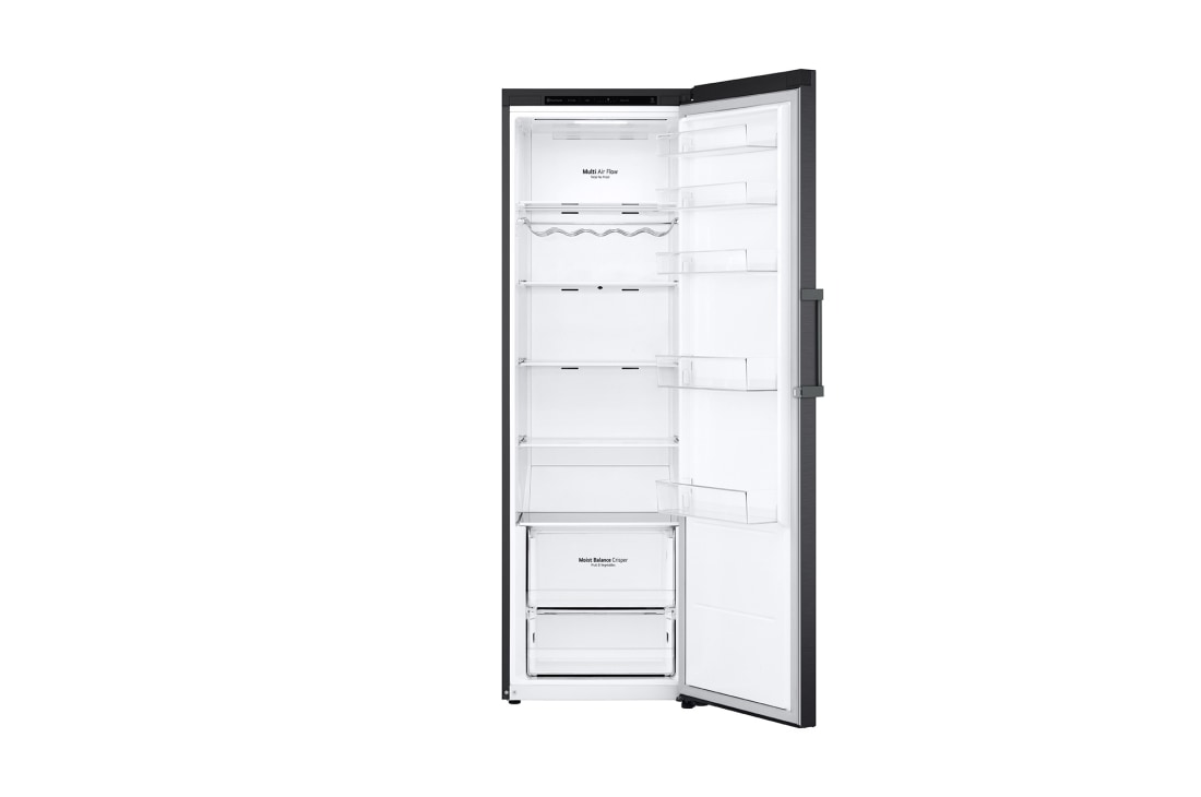 LG Хладилник с една врата, DoorCooling+™ технология, 386L капацитет, Отворена предна врата без изглед към храната, GLT51MCGSF, thumbnail 3