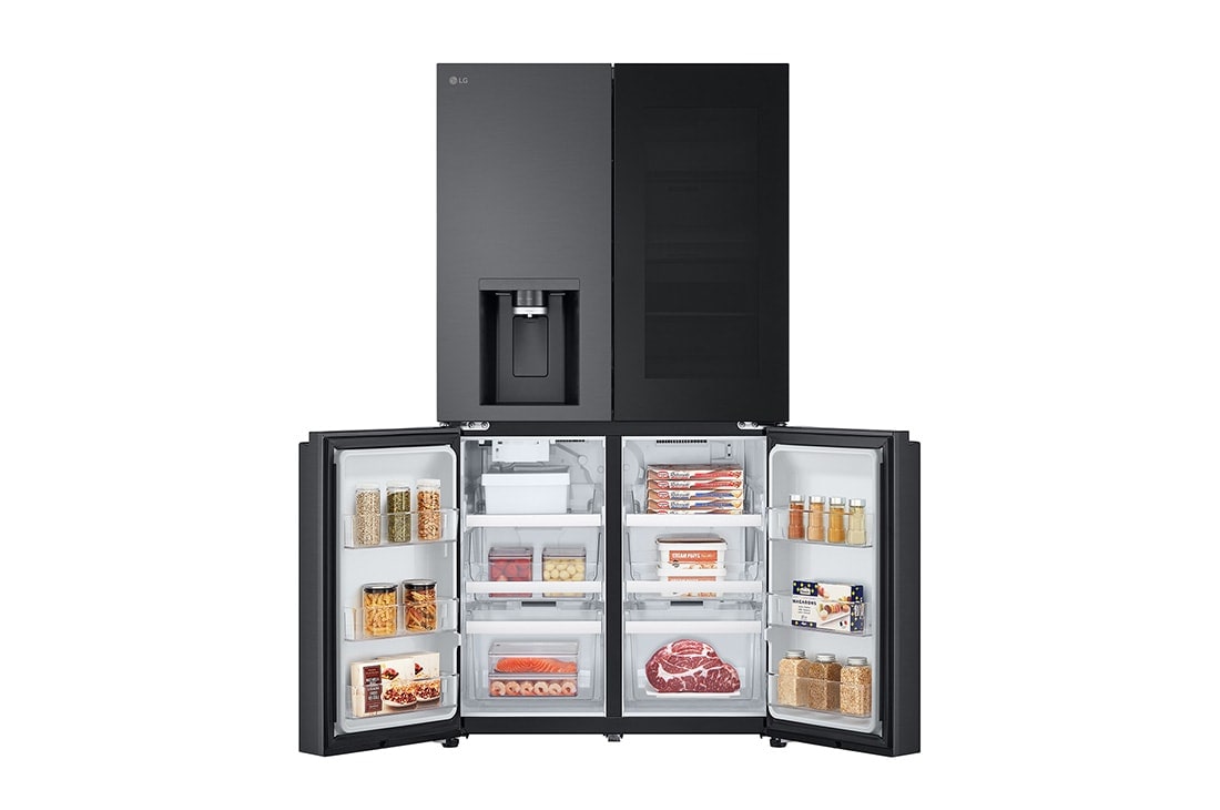 LG InstaView™ Multi-Door хладилник, DoorCooling+™ и ThinQ™ технология, 646L капацитет, Подробен изглед на чекмеджето, GMK960EV2E, thumbnail 10