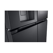 LG InstaView™ Multi-Door хладилник, DoorCooling+™ и ThinQ™ технология, 646L капацитет, Чекмедже с храна, GMK960EV2E, thumbnail 6