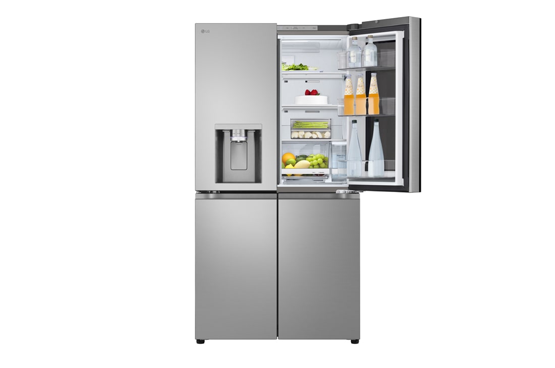 LG InstaView™ Multi-Door хладилник, DoorCooling+™ и ThinQ™ технология, 646L капацитет, Подробен изглед на чекмеджето, GMK961PY5E, thumbnail 10