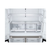 LG InstaView™ Multi-Door хладилник, DoorCooling+™ и ThinQ™ технология, 646L капацитет, Изглед на поставката за лед 1, GMK961PY5E, thumbnail 8