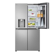 LG InstaView™ Multi-Door хладилник, DoorCooling+™ и ThinQ™ технология, 646L капацитет, Подробен изглед на чекмеджето, GMK961PY5E, thumbnail 10