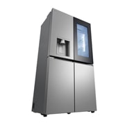 LG InstaView™ Multi-Door хладилник, DoorCooling+™ и ThinQ™ технология, 646L капацитет, Изглед от лявата страна, GMK961PY5E, thumbnail 17