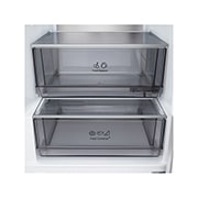 LG Хладилник c долна камера, DoorCooling+™ и ThinQ™ технология, 375L капацитет, Изглед на поставката за лед 2, GBBS525CPY, thumbnail 6